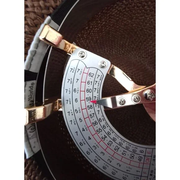 Walt Disney World Disneyland Resort Brown Mickey Mouse Woven Fedora Hat 7-3/8 - Picture 9 of 10